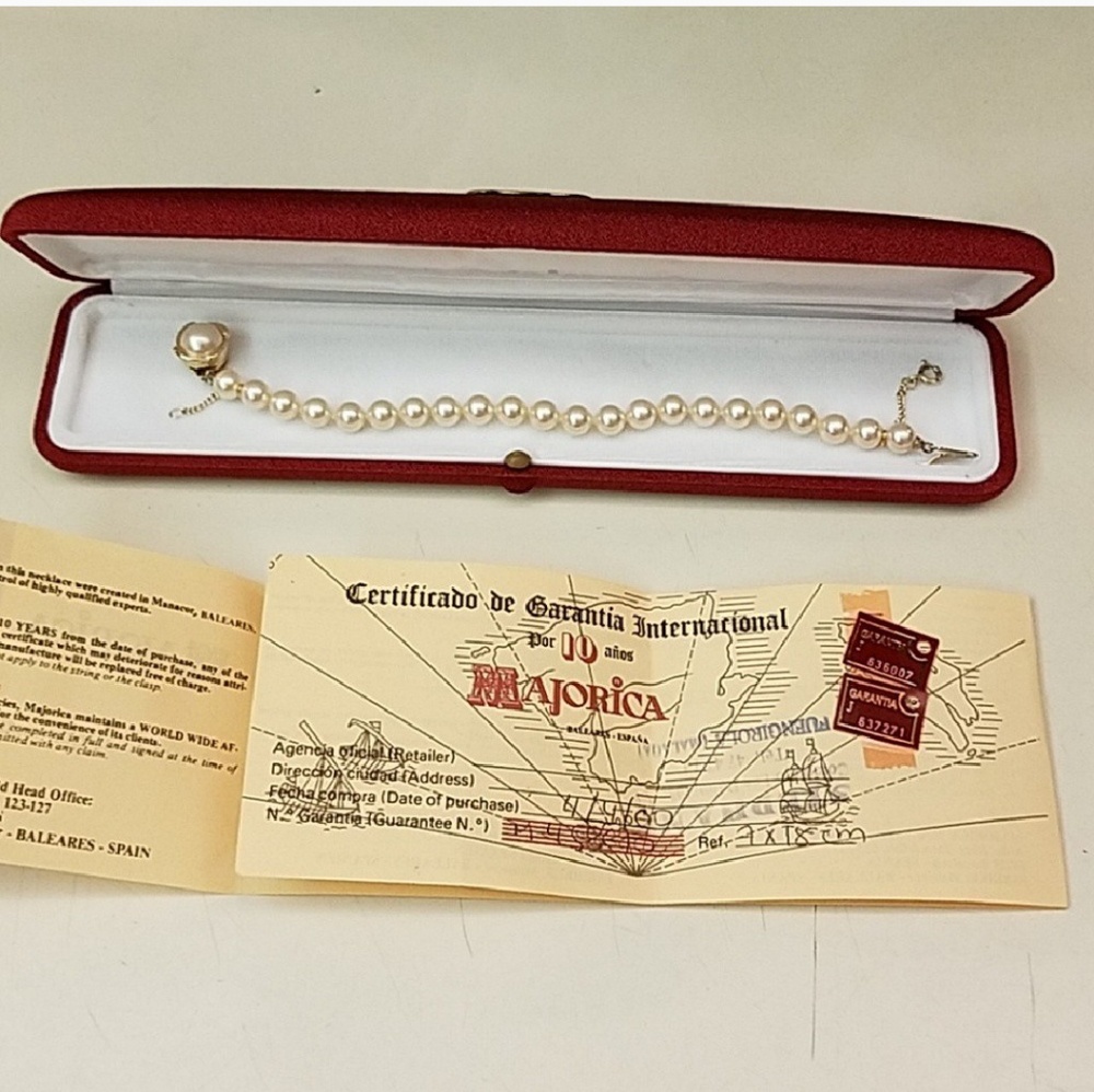 🌟FLASH SALE! ⚘ MAJORICA PEARL Bracelet!